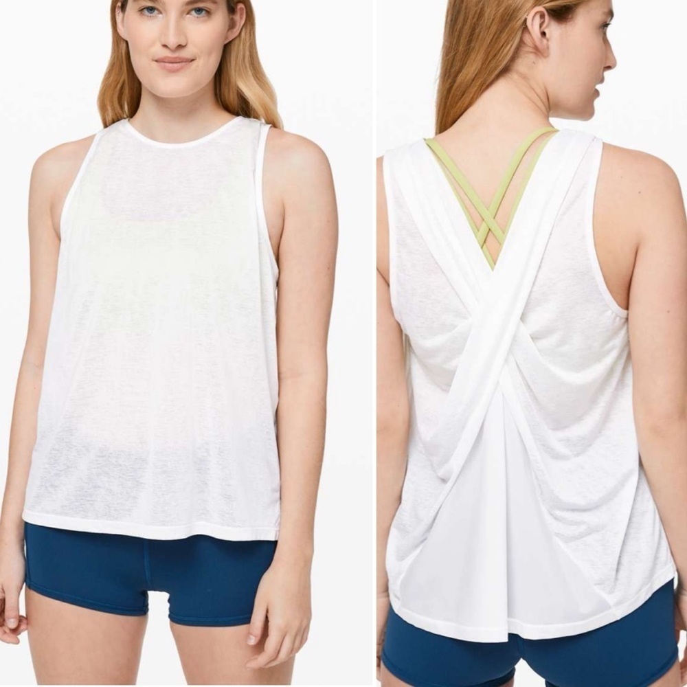 Lululemon Soul Stride Tank
White